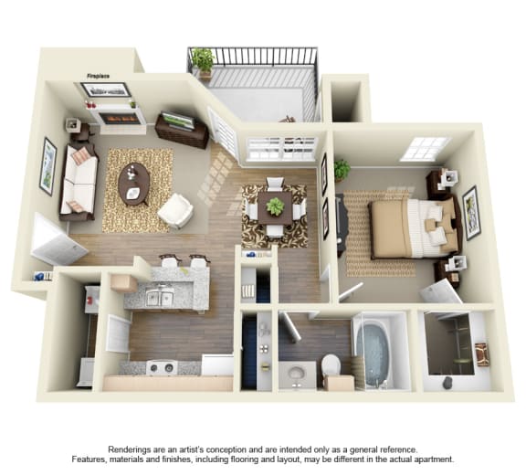 Floor Plans of Bentley Place Apartments in Plano, TX